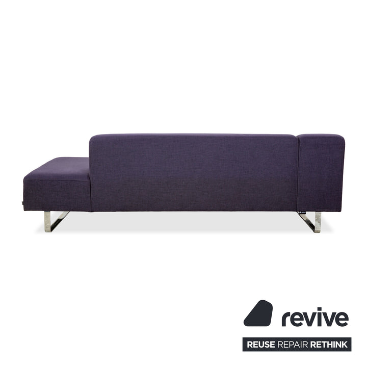 Bolia Stoff Zweisitzer Blau Lila Sofa Couch