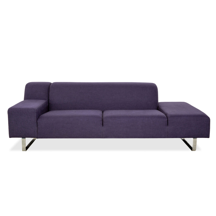 Bolia Stoff Zweisitzer Blau Lila Sofa Couch