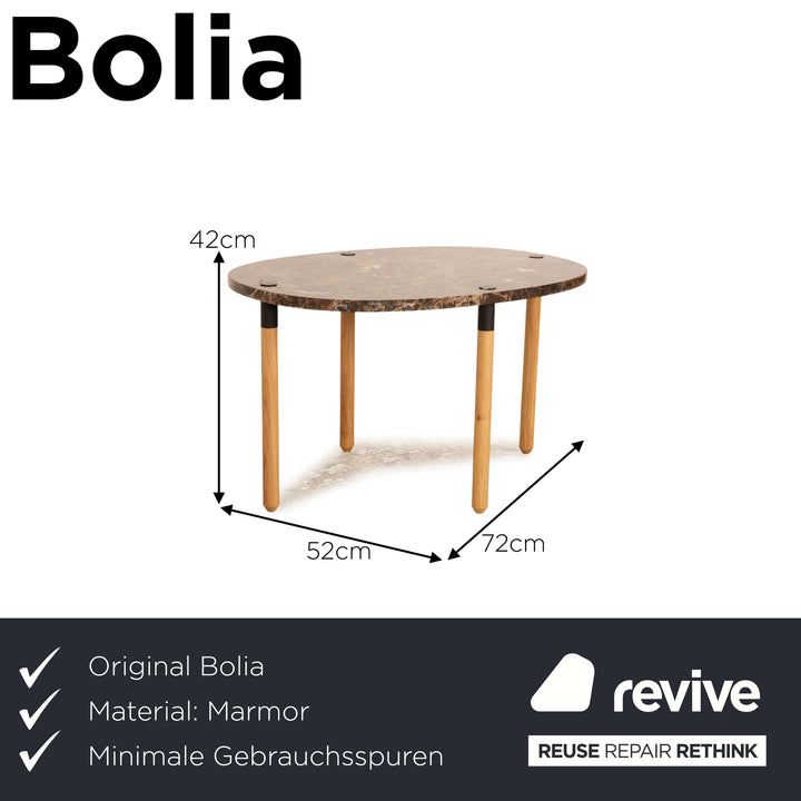 Bolia TUK Marble Coffee Table Black Small
