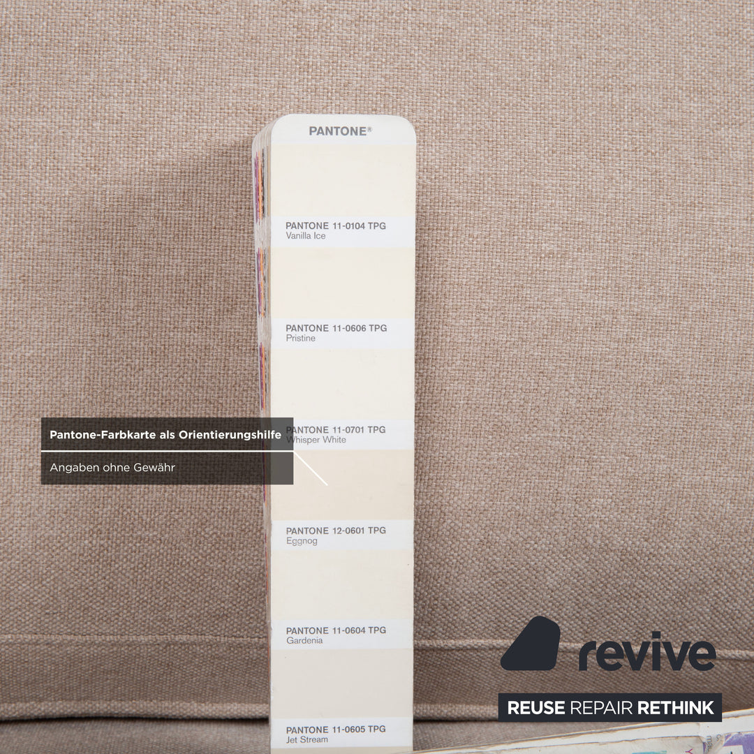 Bolia Veneda Stoff Ecksofa Creme Beige Sofa Couch