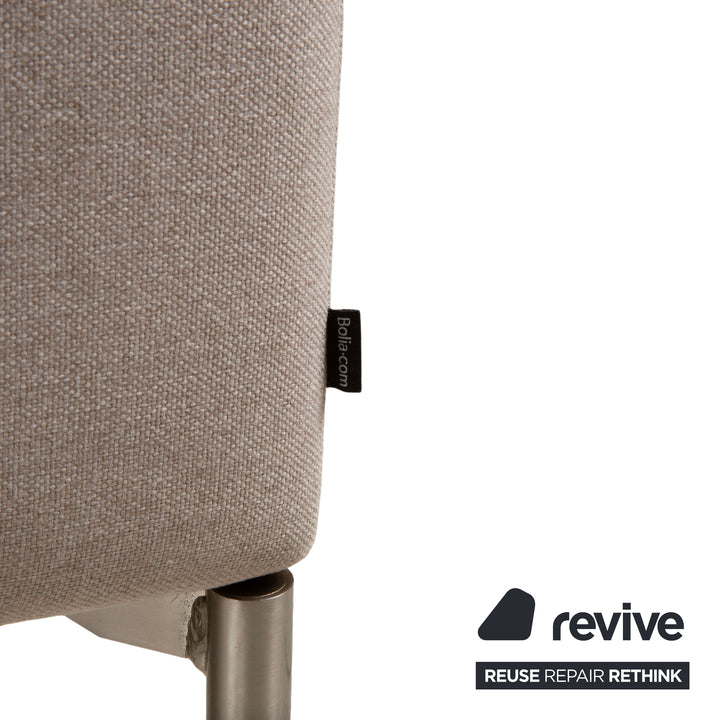 Canapé d'angle en tissu Bolia Veneda, crème beige