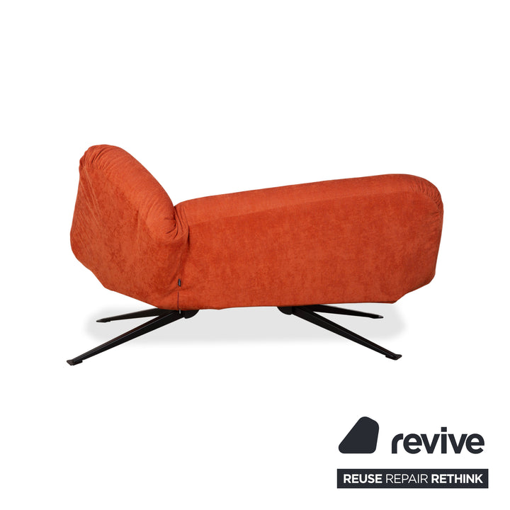 Bonaldo Papillon Canapé-lit deux places Tissu orange fonction manuelle fonction couchage