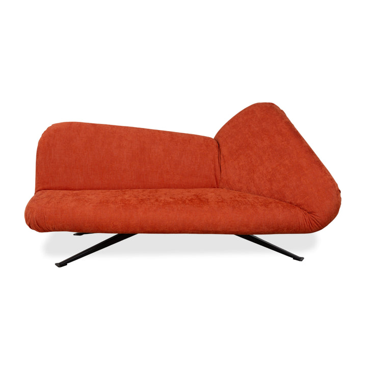 Bonaldo Papillon Canapé-lit deux places Tissu orange fonction manuelle fonction couchage