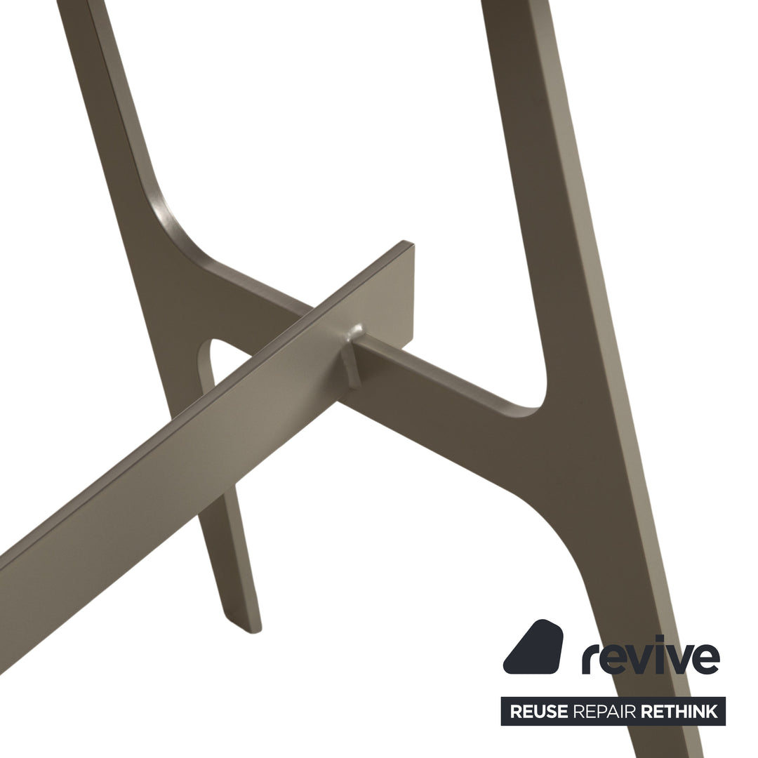 Bonaldo Slot Side Table Coffee Table Black Stone Grain by Giuseppe Viganò