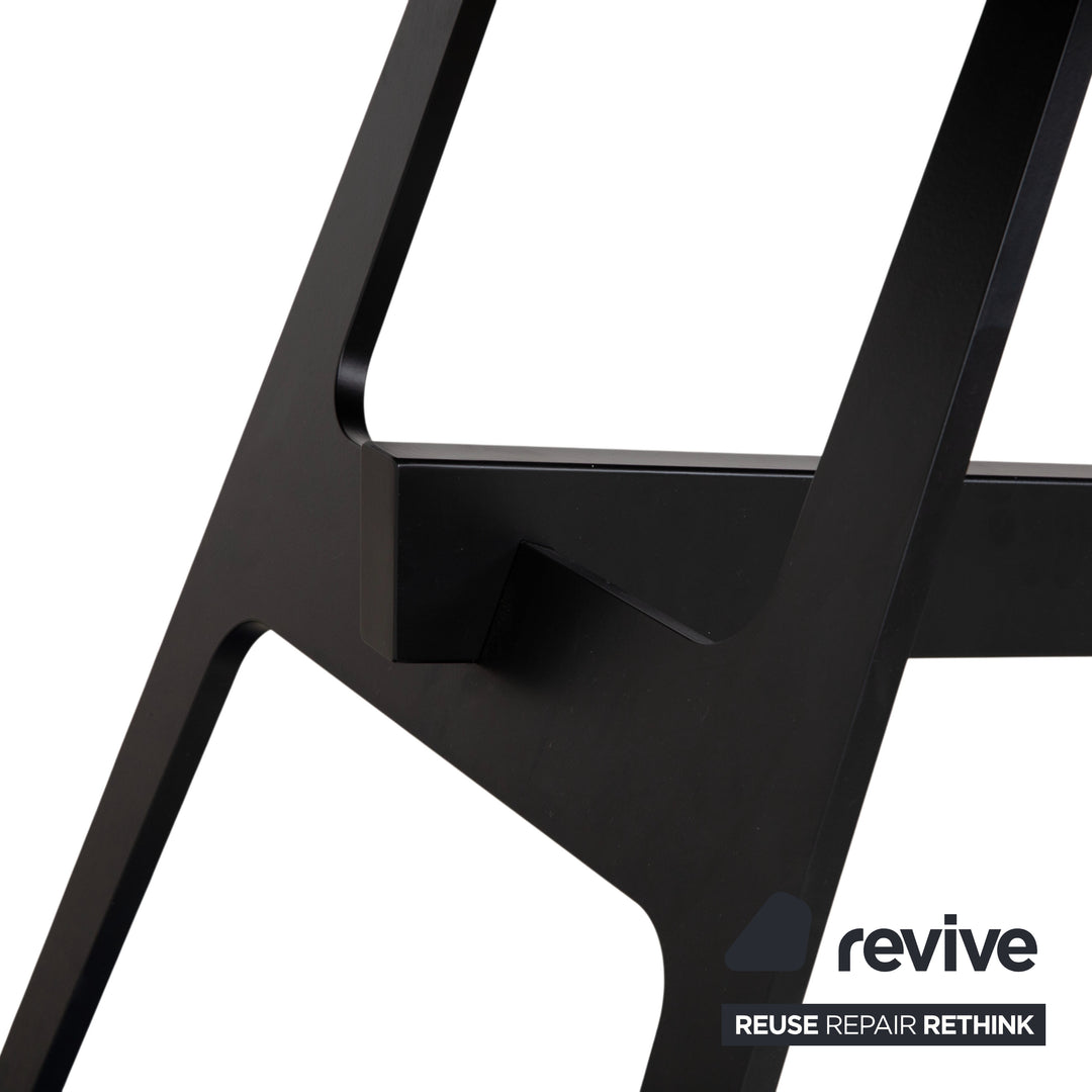 Table de salle à manger Bonaldo Slot Noir Blanc Anthracite 200 x 108cm par Giuseppe Viganò