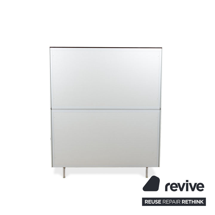 Bontempi Holz Glas Sideboard Rot Highboard Hochglanz