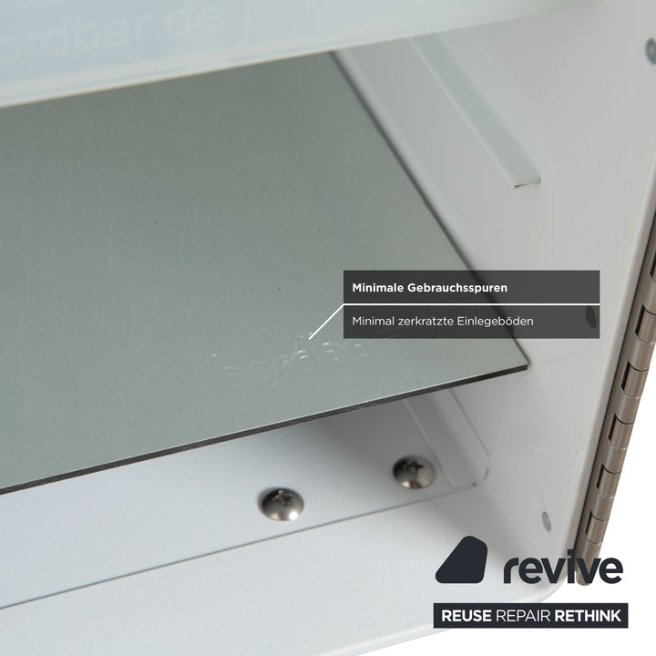 bordbar Box Container Schwarz Anschlag rechts Flugzeugtrolley inkl. Zubehör