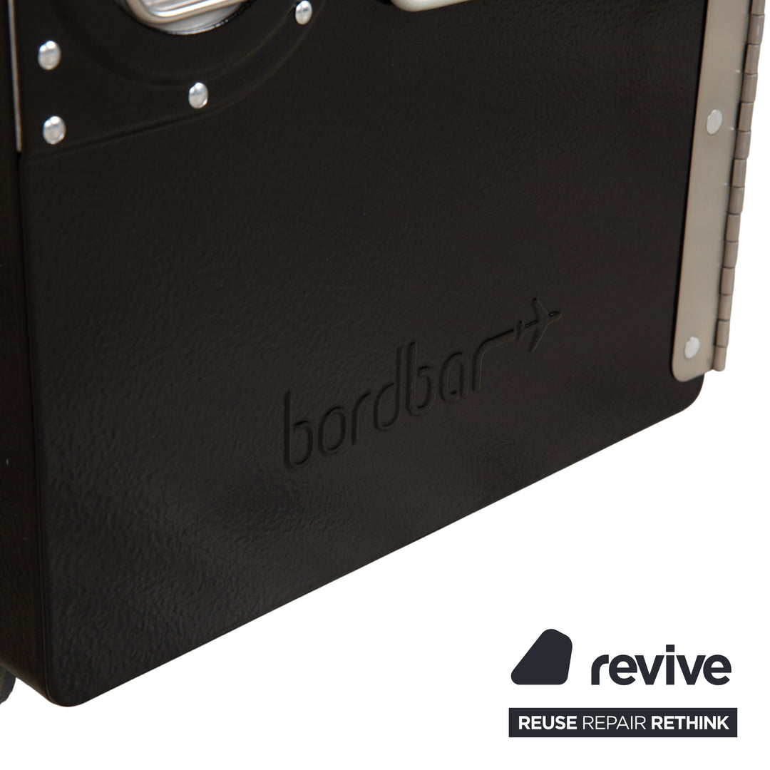 bordbar Box Container Black Right-Hand Hinge Aircraft Trolley incl. Accessories