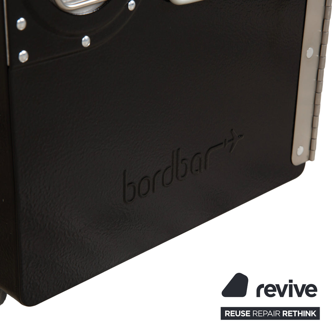 bordbar Box Container Black Right-Hand Hinge Aircraft Trolley incl. Accessories