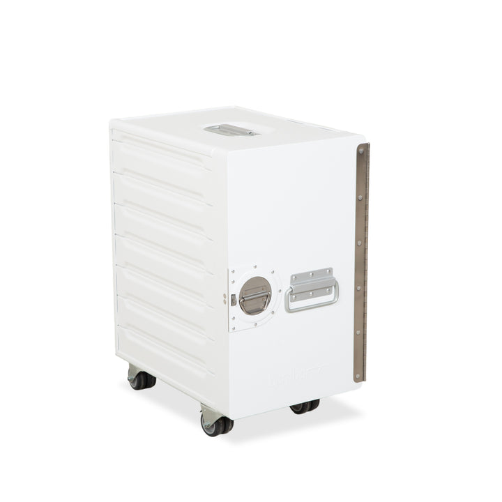 bordbar Box Container White Right-Hand Hinge Aircraft Trolley incl. Accessories