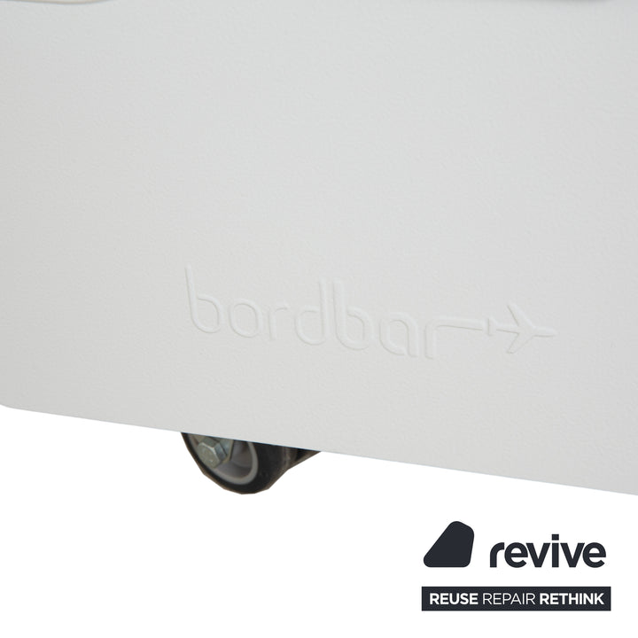 bordbar Box Container White Right-Hand Hinge Aircraft Trolley incl. Accessories