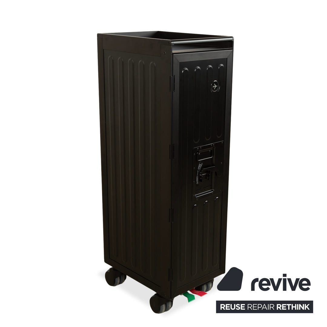 bordbar Lufthansa Ju 52 und voyager Flugzeugtrolley mit Fachboden und Kunststoffschubkasten Silber Grau mit storage neon equipment Rot Schwarz