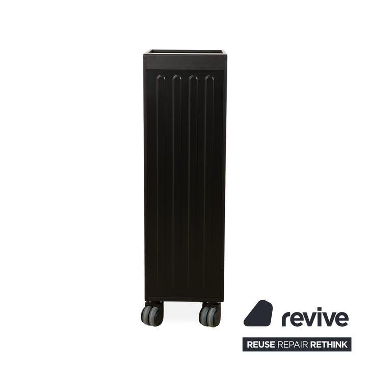 Chariot d'avion Bordbar Voyager Neonblack avec rangement, équipement néon rouge et noir