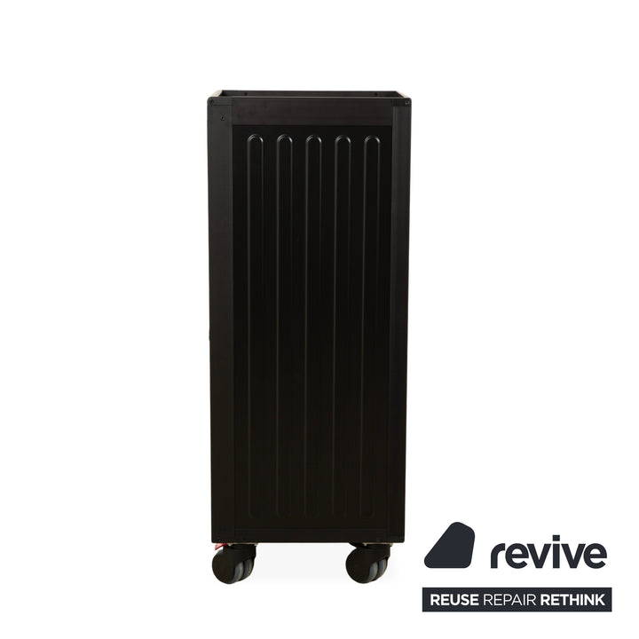 Chariot d'avion Bordbar Voyager Neonblack avec rangement, équipement néon rouge et noir