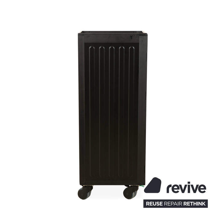 Chariot d'avion Bordbar Voyager Neonblack avec rangement, équipement néon rouge et noir