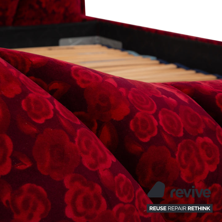 Bretz Ali Baba Stoff Bett Rot 160×200