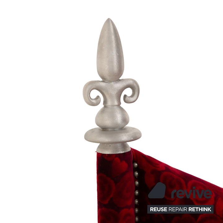 Bretz Ali Baba Stoff Bett Rot 160×200