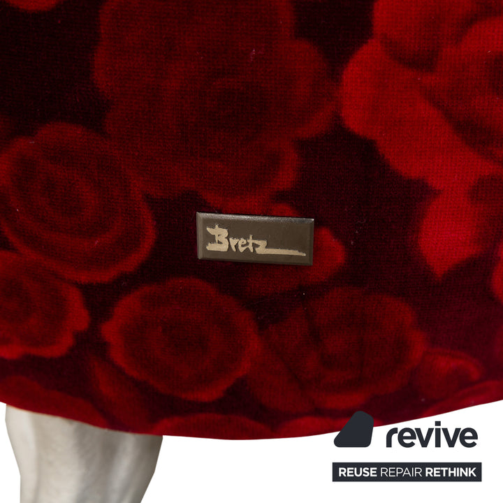 Bretz Ali Baba Stoff Bett Rot 160×200