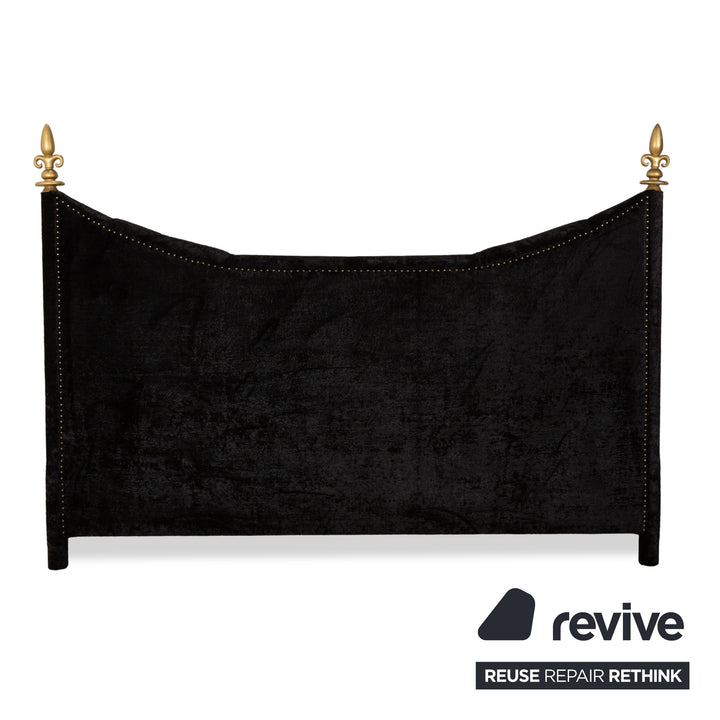 Bretz Ali Baba Stoff Bett Schwarz 200x180 cm