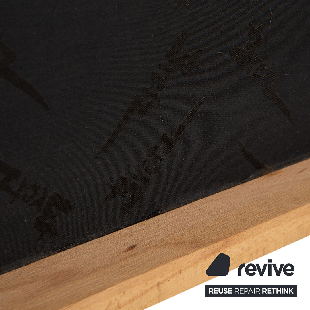 Bretz Ali Baba fabric bed black 200x180 cm