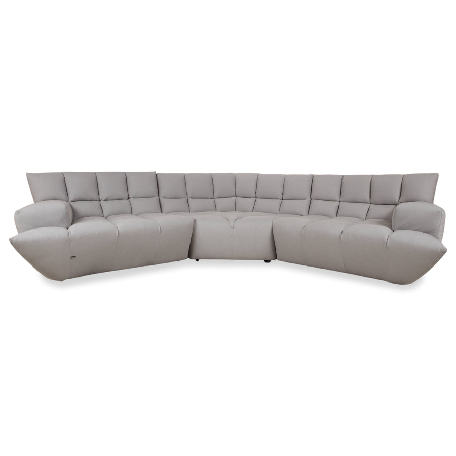 Canapé d'angle Bretz Cloud 7 Tissu Gris clair Canapé Neuf
