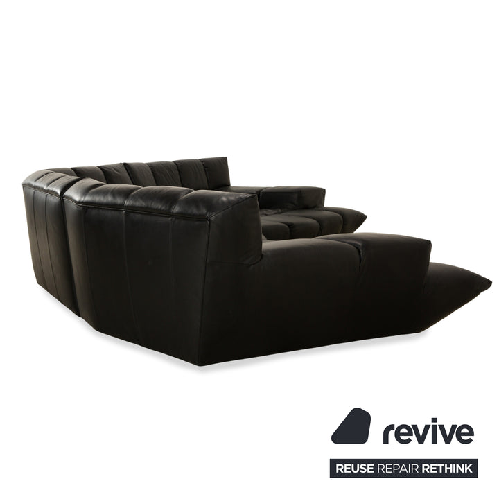 Bretz Cloud 7 Leder Ecksofa Schwarz Sofa Couch