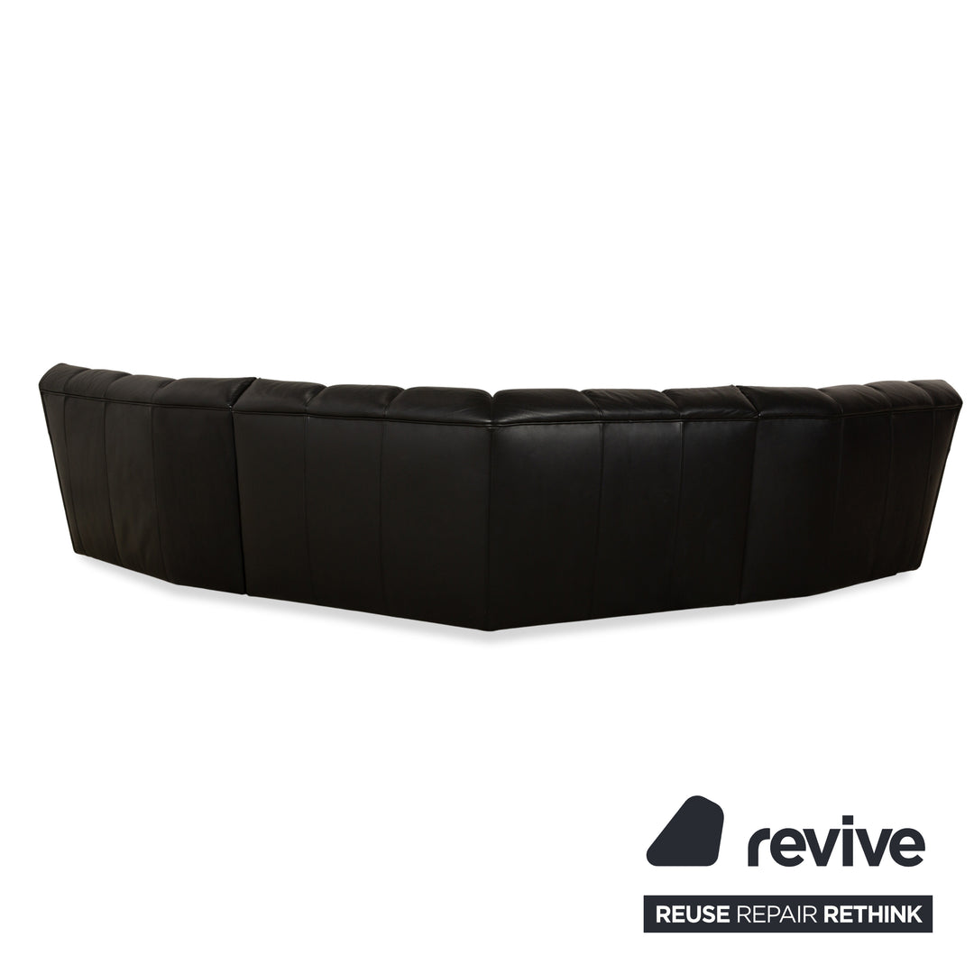 Bretz Cloud 7 Leder Ecksofa Schwarz Sofa Couch