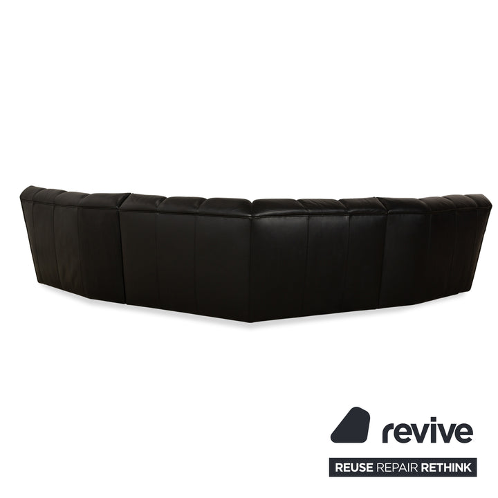 Bretz Cloud 7 Leder Ecksofa Schwarz Sofa Couch