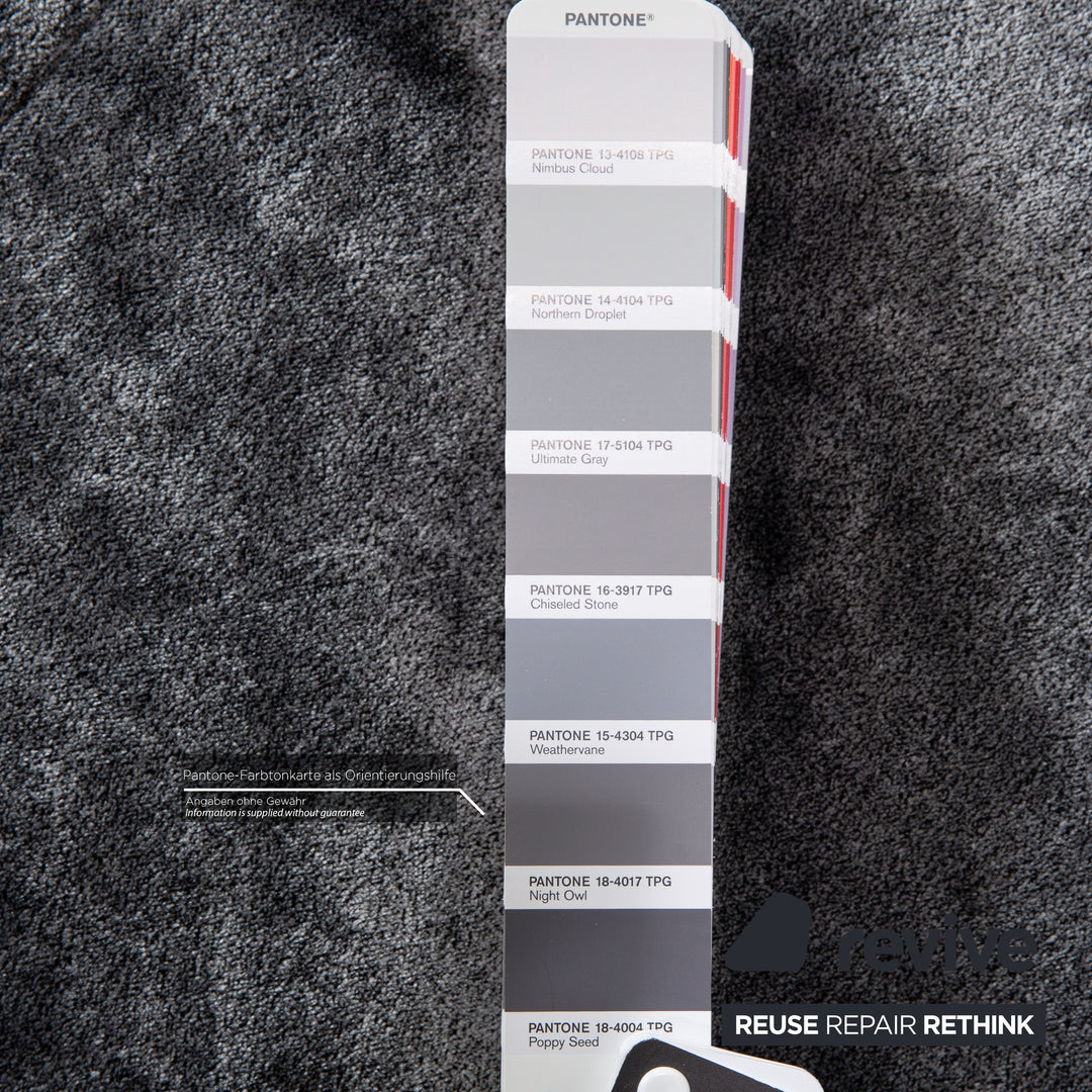 Bretz Cloud 7 Fabric Bed Grey Silver 180x200