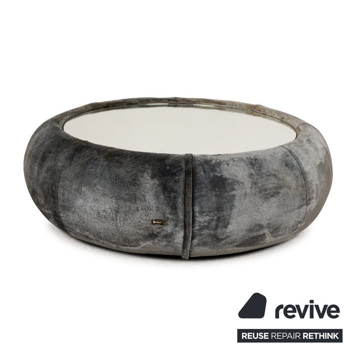 Bretz Cloud 7 Fabric Coffee Table Grey Silver