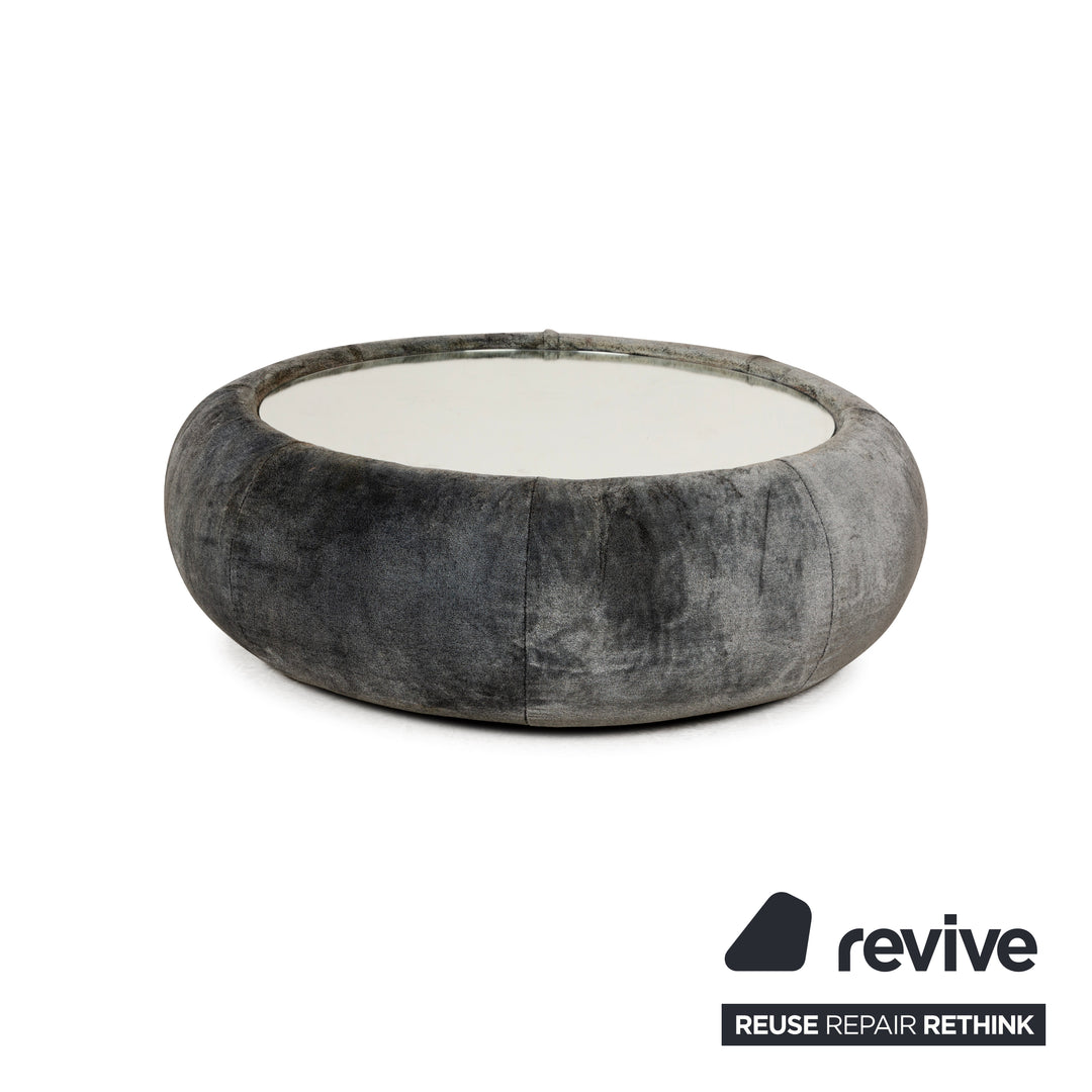 Bretz Cloud 7 Fabric Coffee Table Grey Silver