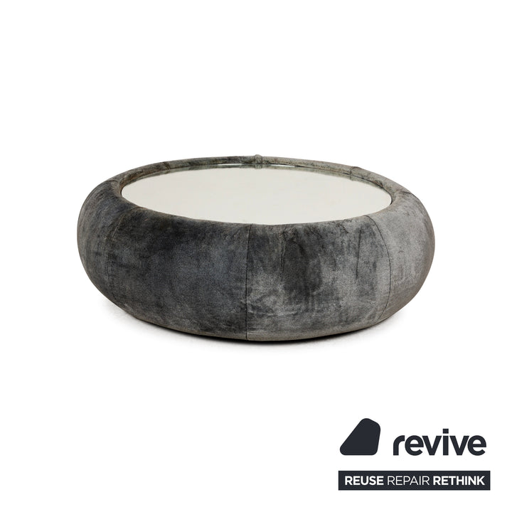 Bretz Cloud 7 Fabric Coffee Table Grey Silver