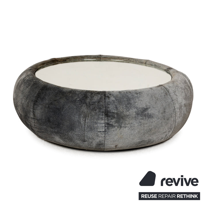 Bretz Cloud 7 Fabric Coffee Table Grey Silver
