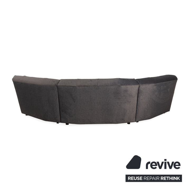 Bretz Cloud 7 Stoff Ecksofa Grau Metallic Neubezug Sofa Couch