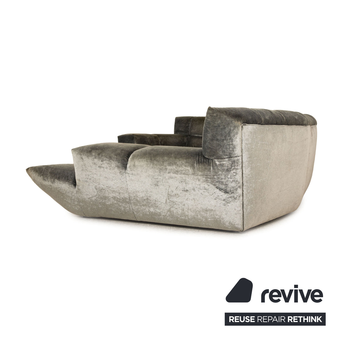 Bretz Cloud 7 Fabric Corner Sofa Gray Sofa Couch