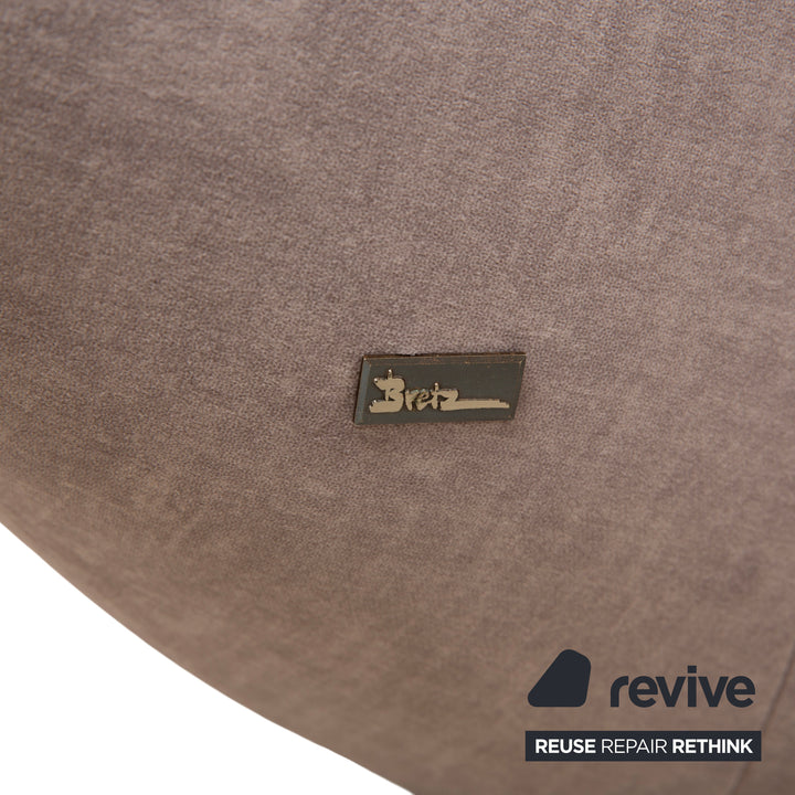 Réfection du canapé d'angle Bretz Cloud 7 en tissu gris beige