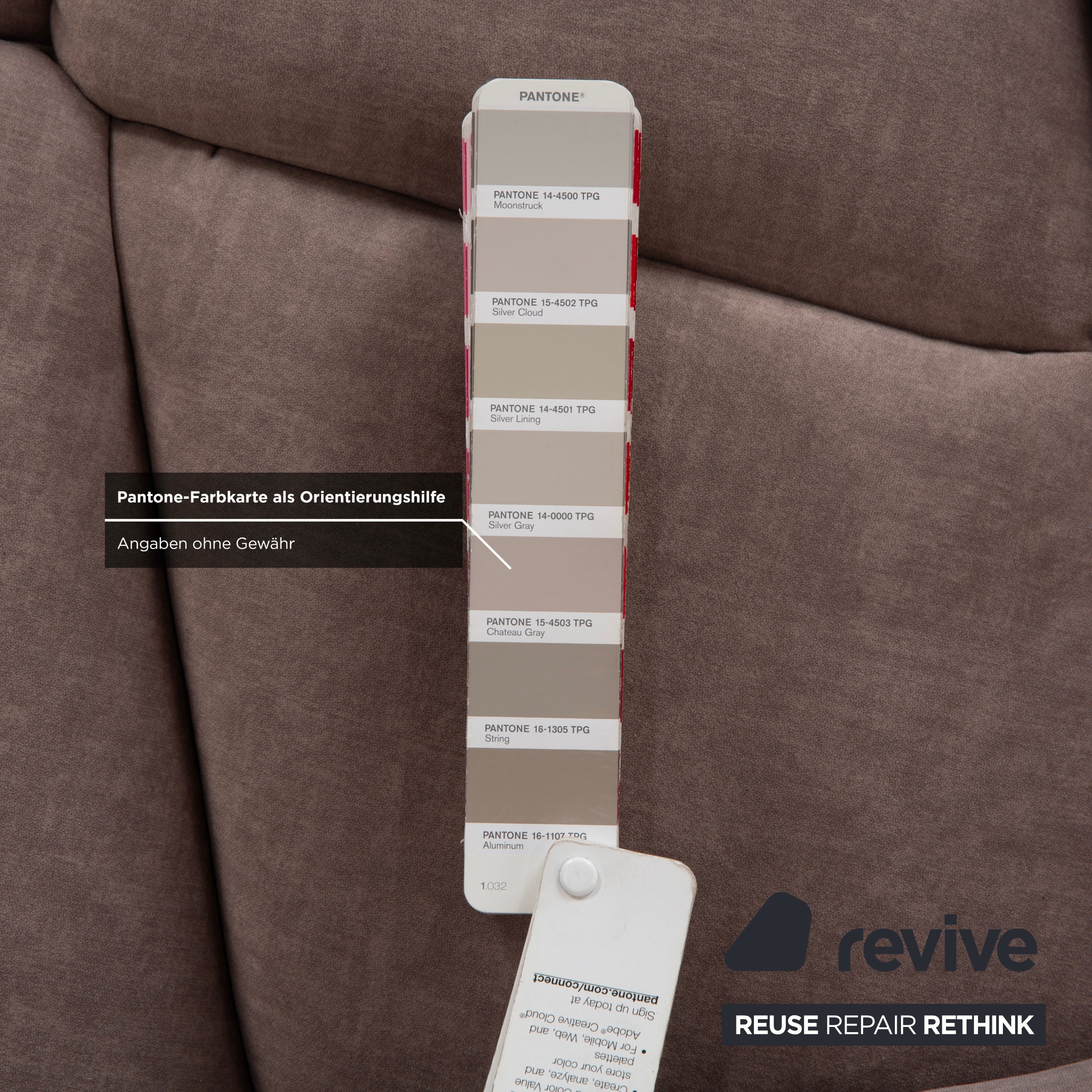 Réfection du canapé d'angle Bretz Cloud 7 en tissu gris beige