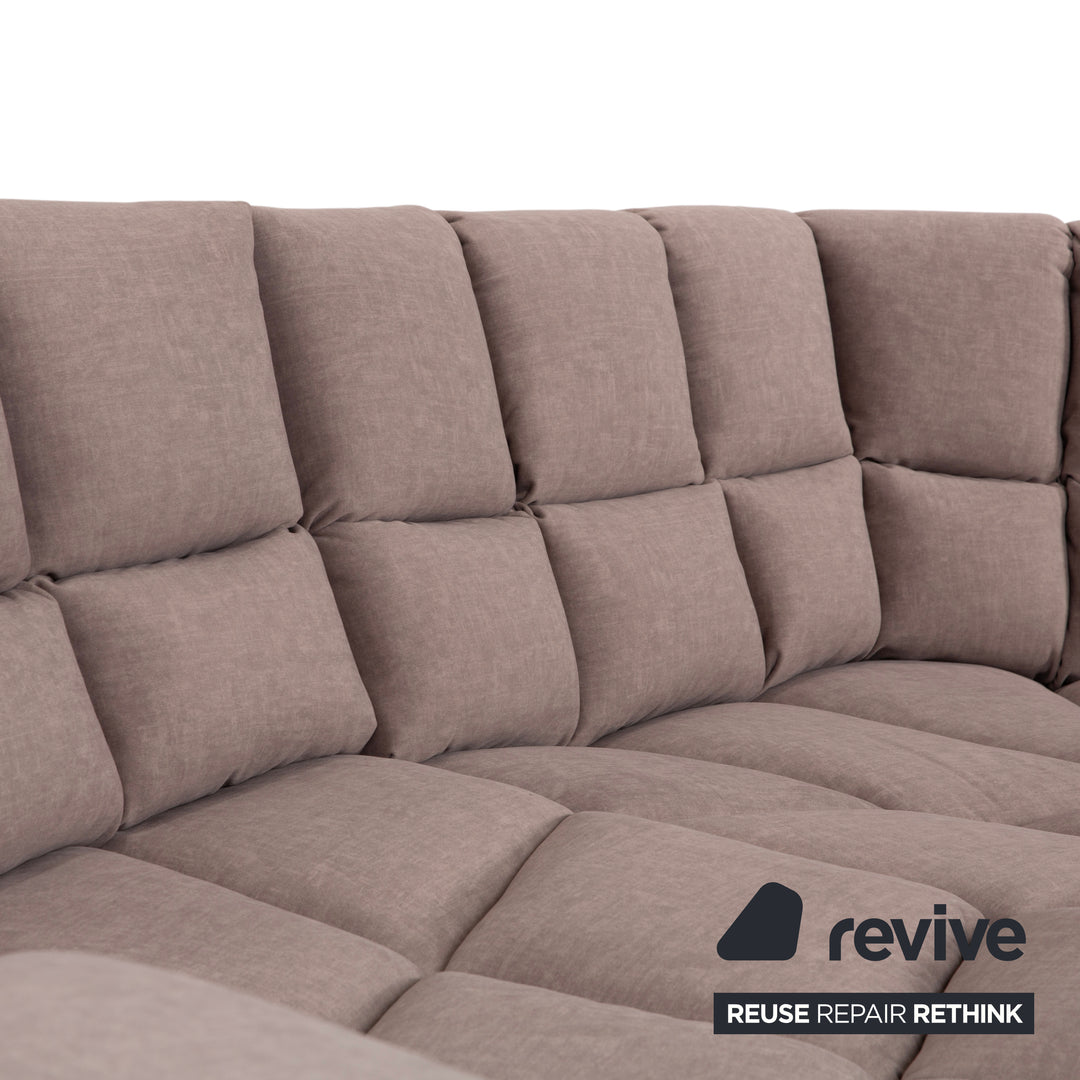 Bretz Cloud 7 Stoff Grau Beige Ecksofa Neubezug