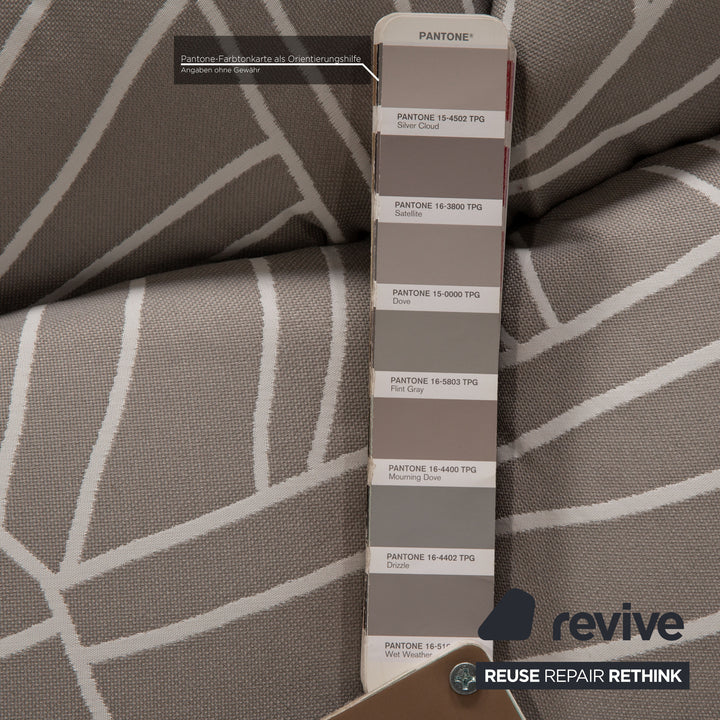 Bretz Cloud 7 Stoff Sofa Grau Couch Ecksofa Neubezug