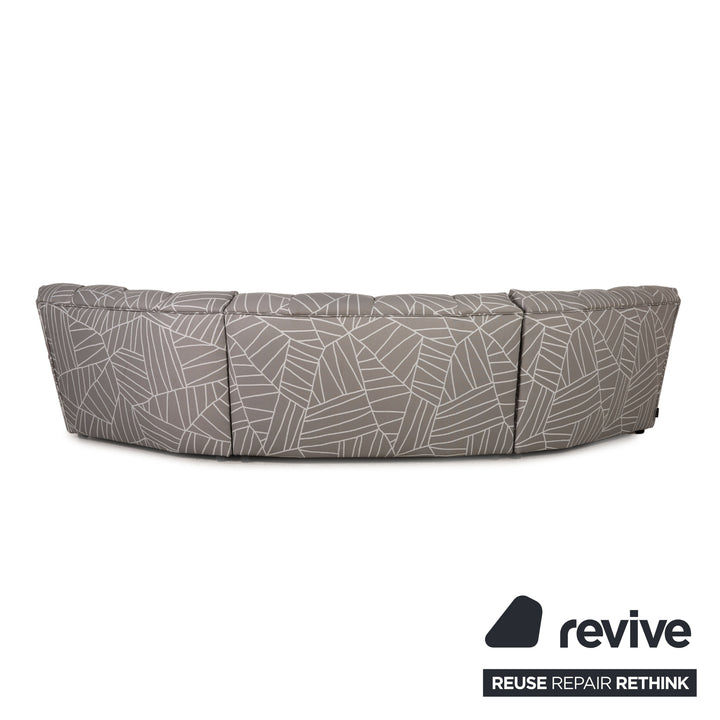 Bretz Cloud 7 Stoff Sofa Grau Couch Ecksofa Neubezug