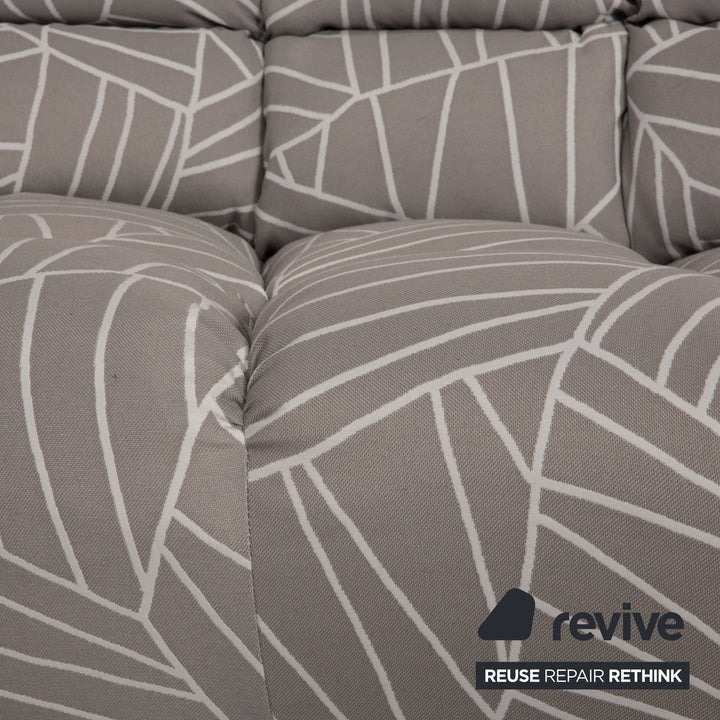 Bretz Cloud 7 Stoff Sofa Grau Couch Ecksofa Neubezug