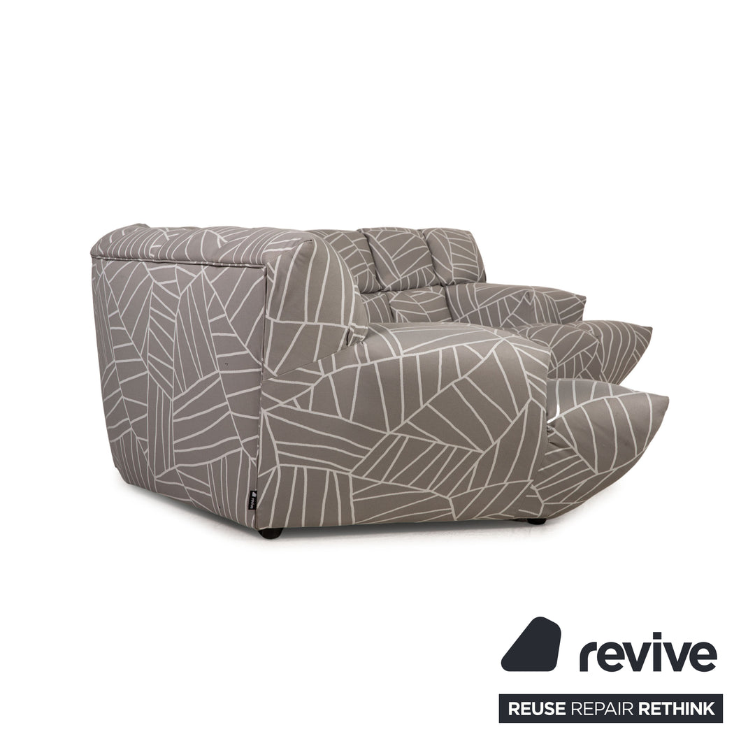 Bretz Cloud 7 Stoff Sofa Grau Couch Ecksofa Neubezug