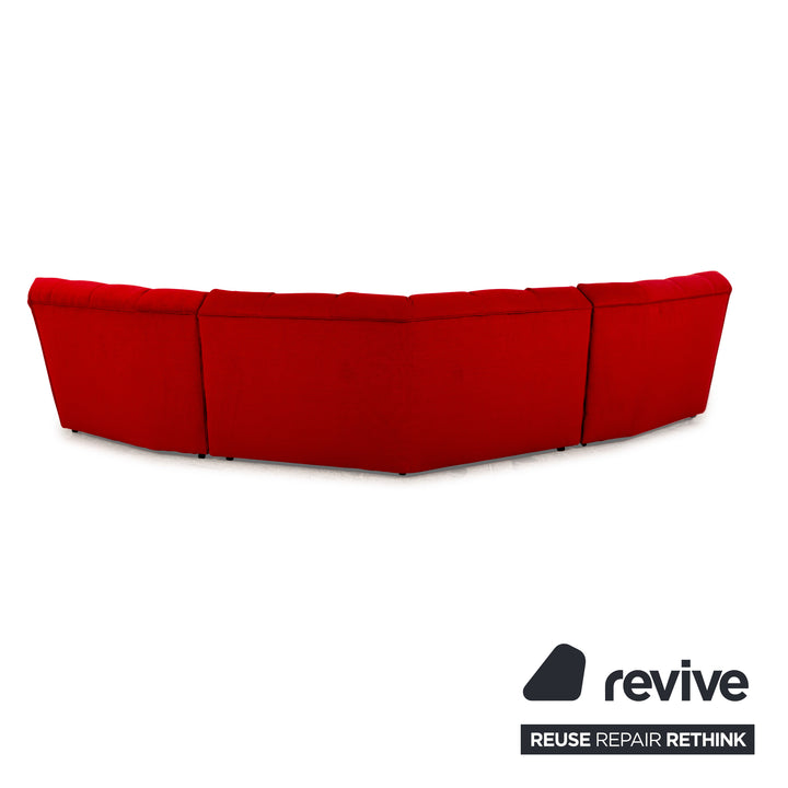 Bretz Cloud 7 Fabric Sofa Red Couch Corner Sofa New Cover