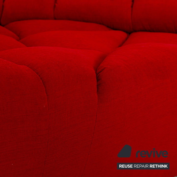 Bretz Cloud 7 Fabric Sofa Red Couch Corner Sofa New Cover