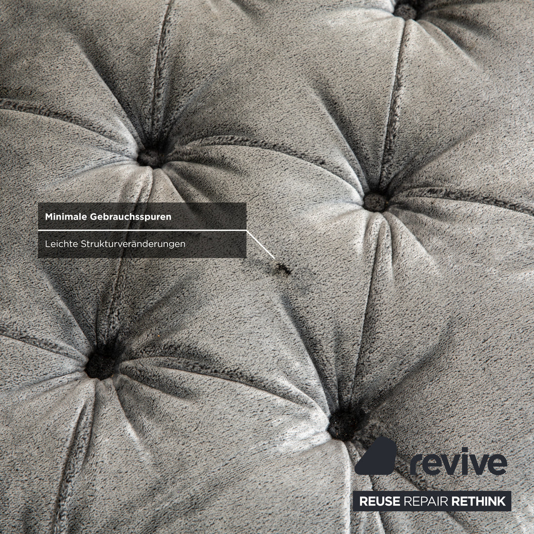 Bretz Cocoa Island fabric corner sofa grey sofa couch recliner sofa