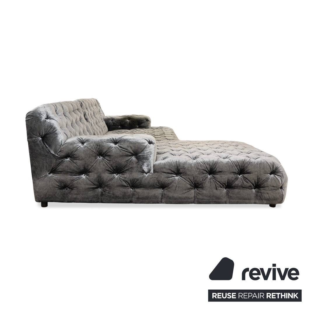Bretz Cocoa Island Fabric Corner Sofa Gray Sofa Couch Relax Sofa