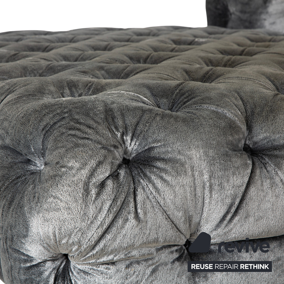 Bretz Cocoa Island Stoff Ecksofa Grau Sofa Couch Relaxsofa