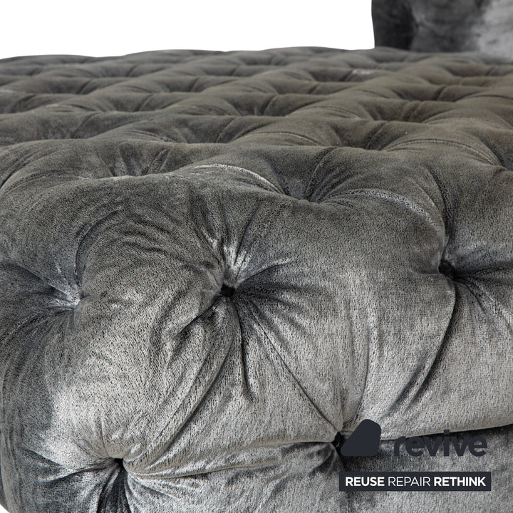 Bretz Cocoa Island Stoff Ecksofa Grau Sofa Couch Relaxsofa