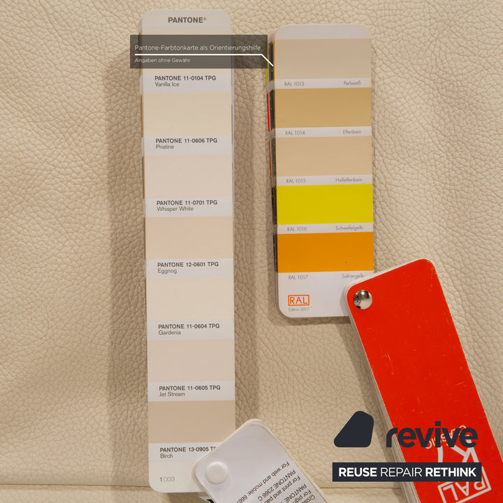 Bretz Cupcake Leder Ecksofa Creme Rot Sofa Couch Recamiere Links Bordeaux Dunkelrot