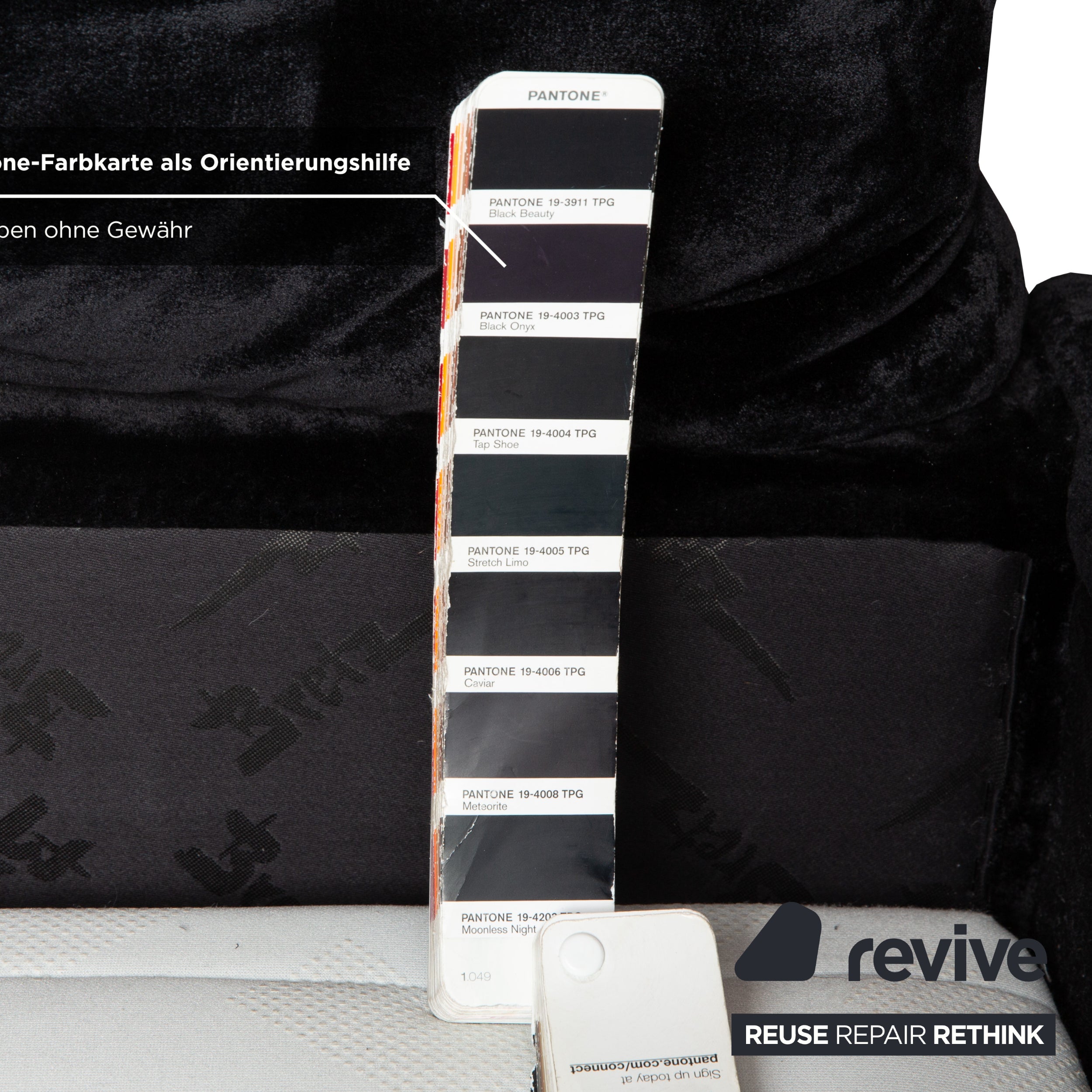 Lit Bretz FEYA, tissu velours noir